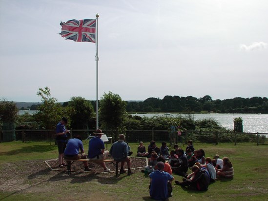 Brownsea Island Camp - Scouts Jubilee year