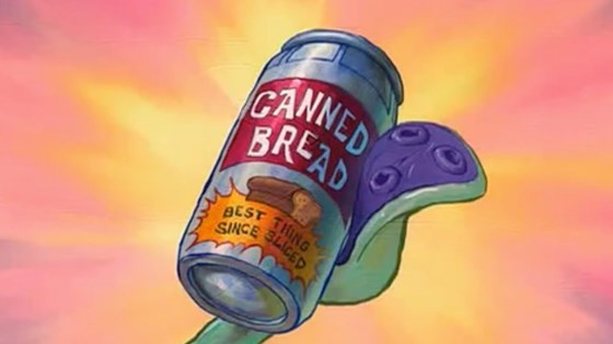 canned bread