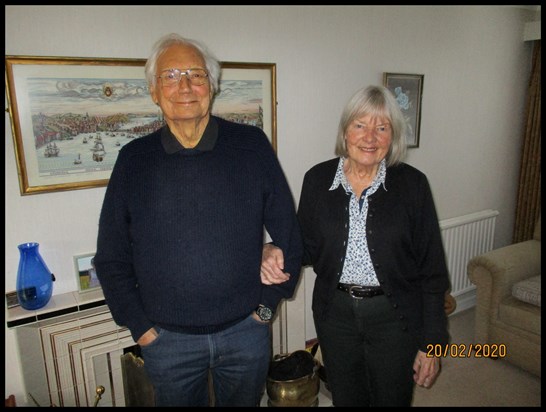 Roger & Wendy at Home