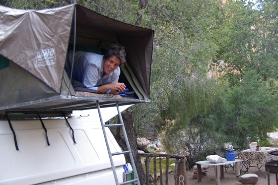 Camping in Namibia, 13th April 2006