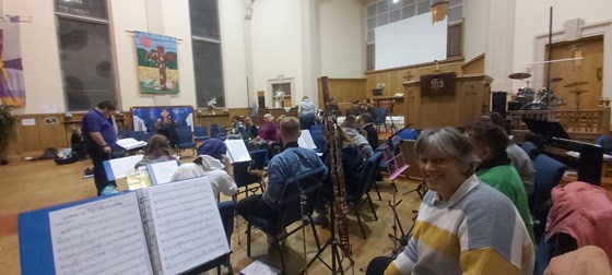 BCCB rehearsal, 17th October 2022