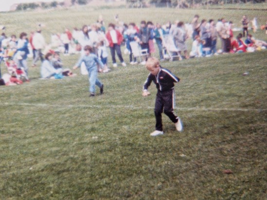 Egg and spoon race