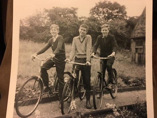 Dad, Robert & Graham McCreadie. Photo provided by Robert McCreadie 