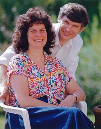 Shirley and David Metherell portrait from the 1990s