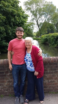 Visiting Nan for the weekend June 2015