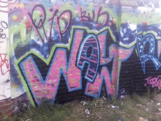 Jay RIP graffitti
