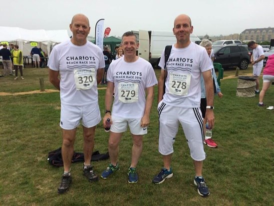 Chariots run with Douglas and Paul
