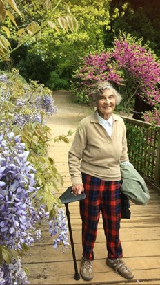 Pamela at Wisley, 2017