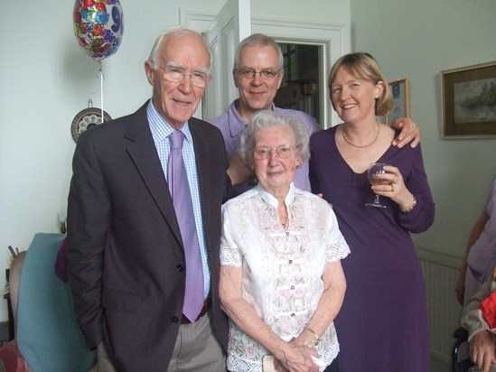 Cousin Peggy’s 90th Birthday April 2010