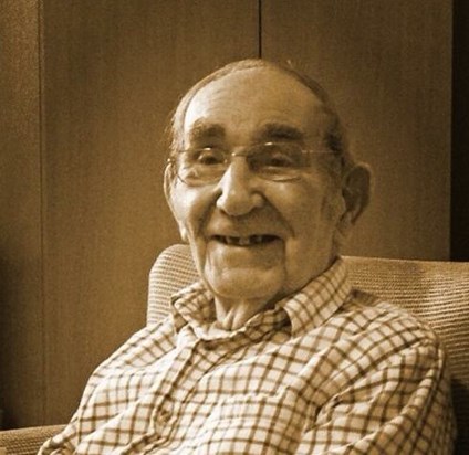 Grandad on Nanny's 90th birthday 2014