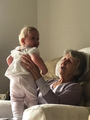 Great grandma with Alice 