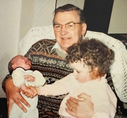 John with very young Heather and Baby Chris