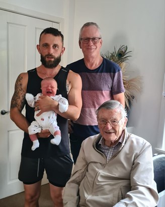 4 generations of marshall men 2023-4