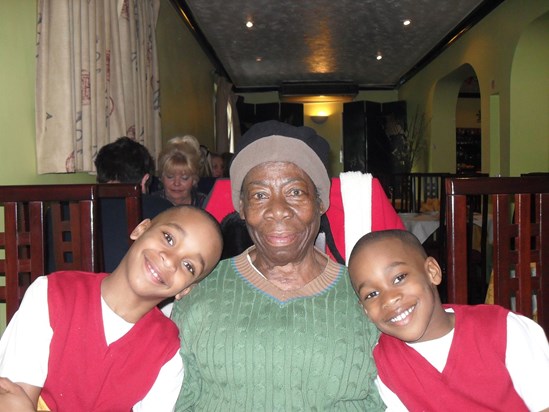 Brandon, Mum and Dylan - Mother's Day 2010