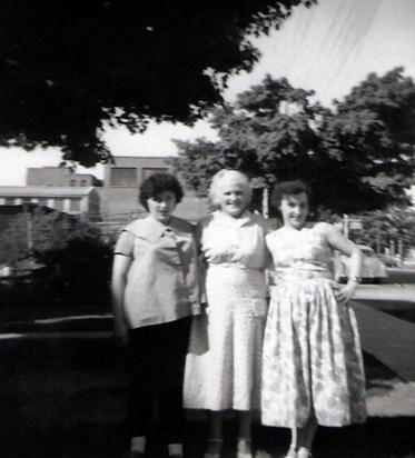 Mom, Grandma & Aunt Helen 1959