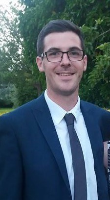 Bryn at his wife's graduation in 2016