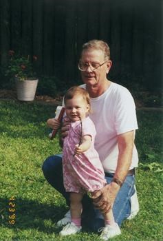 Sarah with Grandpa