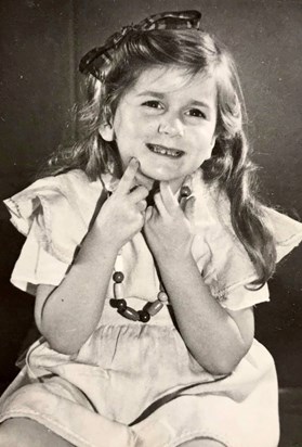 Dawn Rosemary Godden when she was a little girl