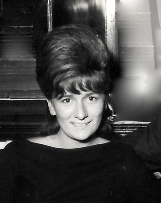 Dawn in 1964 aged 19 years.