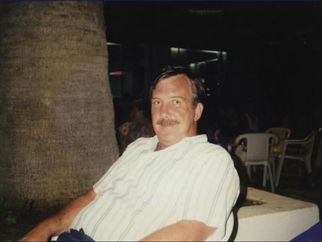 John relaxing on holiday (in Tunisia I think)