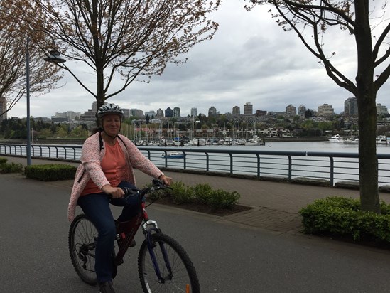 Biking in Vancouver, 2016