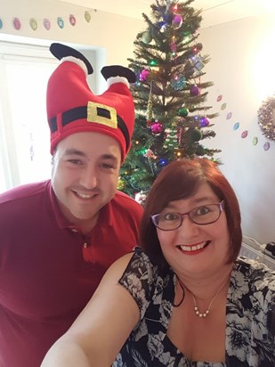 Christmas with my beautiful mum 
