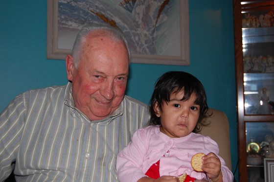 Our Dad with Luciana
