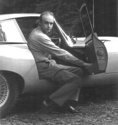 Robert with his E-Type 1969