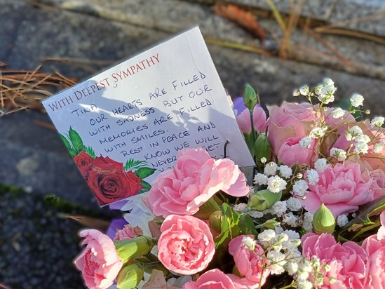 Floral Pillow message