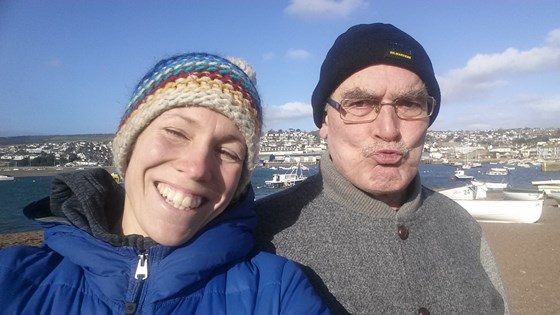 Feb 2015 - Issy & Tony at Teignmouth