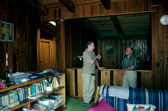 2003 - Tony and Bill Haber in Monteverde