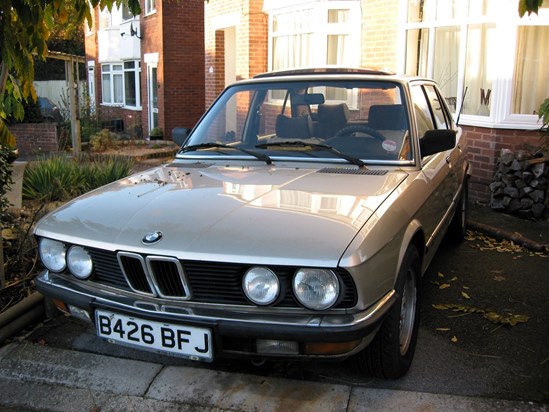 The old BMW