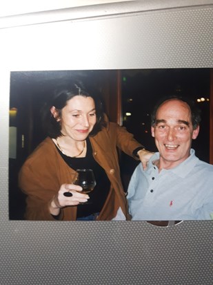 1999 - Tony and Cristina in London