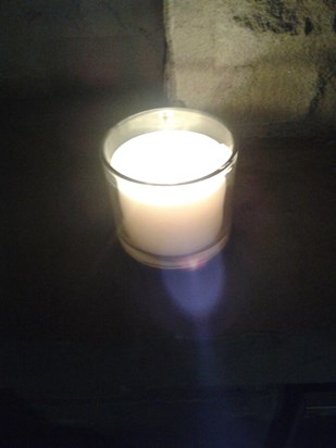 Candle I Lit For You Mate On Yorkshire Break xx