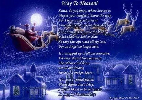 1st Christmas In Heaven <3 xxx