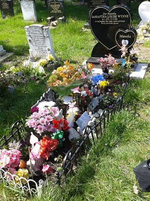 Your Grave Looks Beautiful Now With Your Headstone Mate xxx