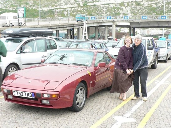 Mum and Dad on their European road trip