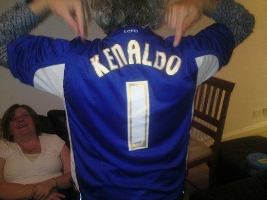 Dad and his footballing nickname