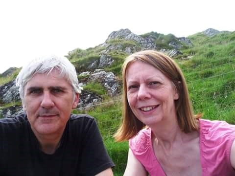 Mum and Dad on another hill walk