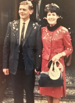 Wedding day 1964