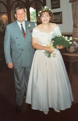 Wedding day 31 July 1993