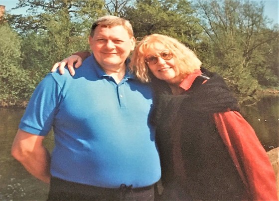 With Trish at Flatford approx 1994
