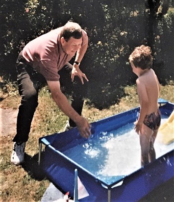 Splashing Alex approx 1997