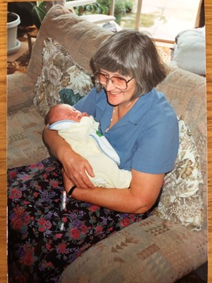 Anita and baby Eleanor