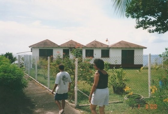 Ruth and her brother Michael in Trinidad .Happy times down the islands,nerver to be forgotten 