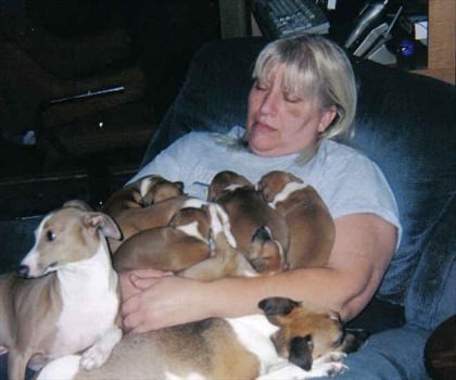 Patty loved her puppies