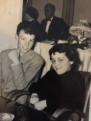 An early date between Mum & Dad when she was just 14