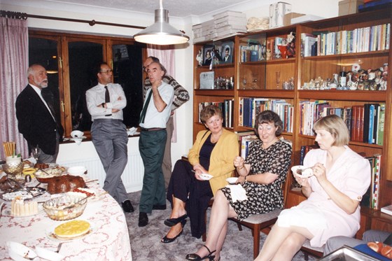 1993 157 Ted Redhead,Ian Jenner,Edwin & Paul Charleton,Linda Redhead,Michele Jenner & Jean Pope