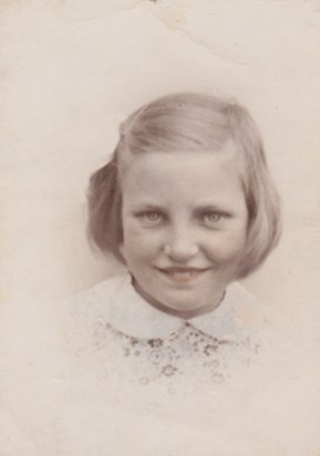 Mary Baines 1939 Age 7