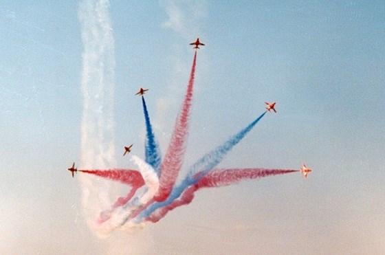 Mum loved the Red Arrows